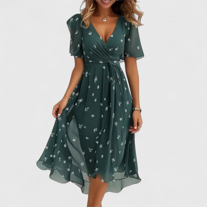 Valentina | Premium Kurzkleid mit Volants