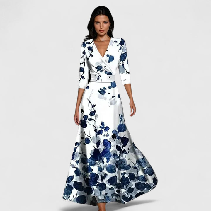 Zara | Premium Blumengeschneiderter Kleid