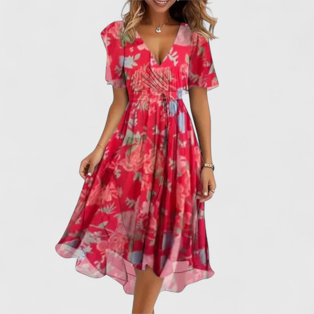 Valentina | Premium Kurzkleid mit Volants