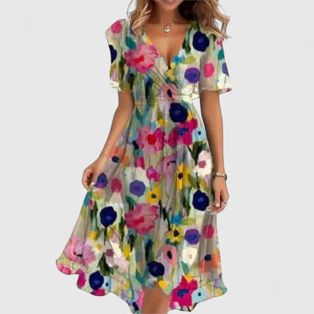 Valentina | Premium Kurzkleid mit Volants