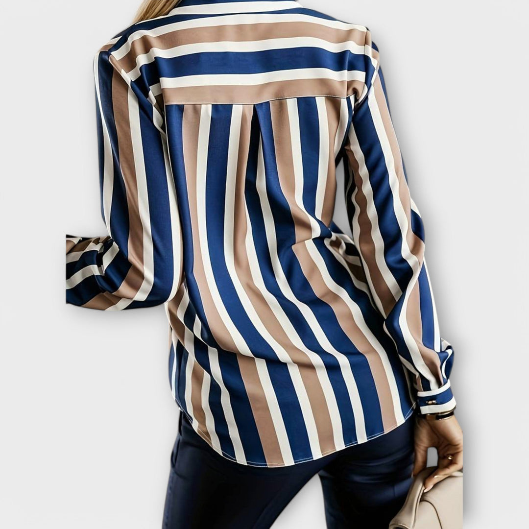 Emily | Bluse Premium Elegante Streifen