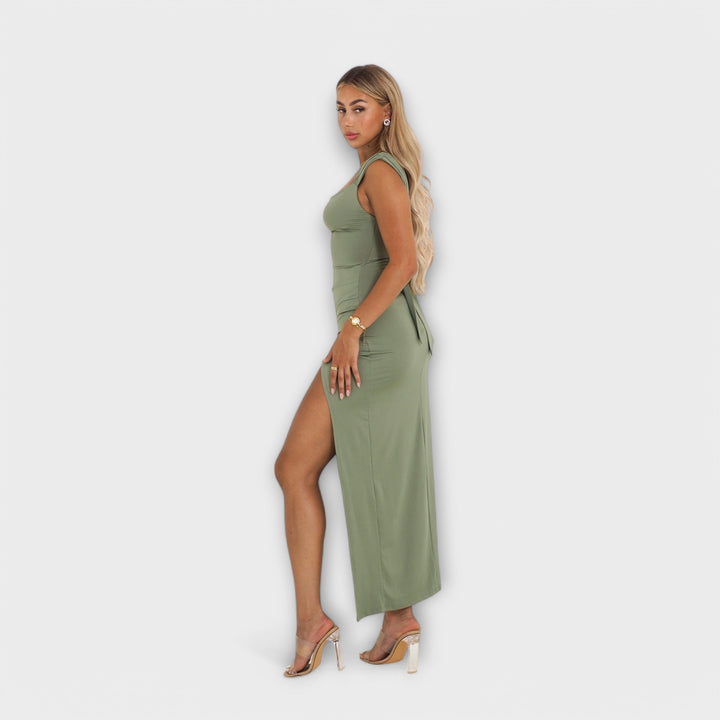 Ellie | Midi-Kleid Premium Effortless Elegance