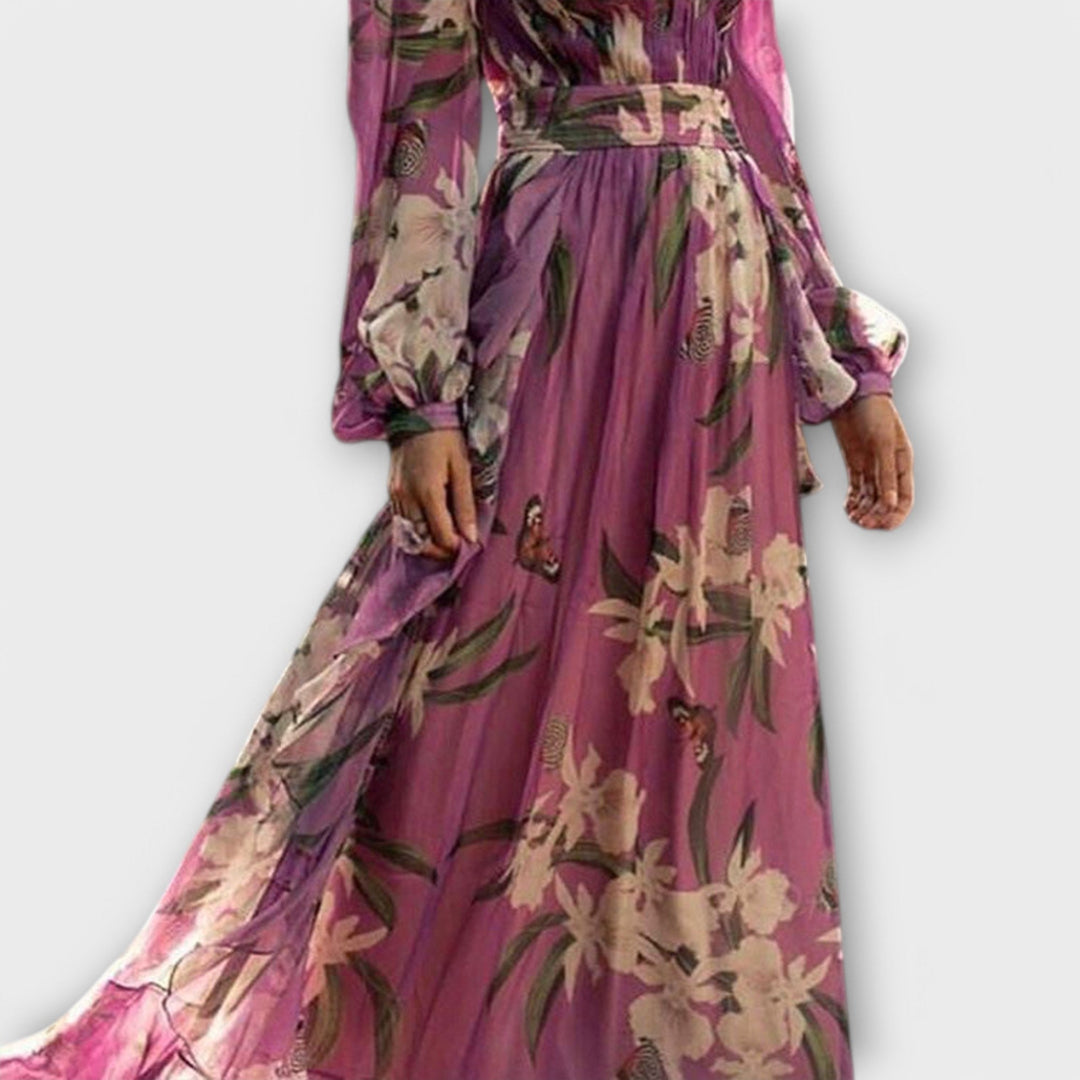 Olivia | Maxikleid Premium Elegante Silhouette