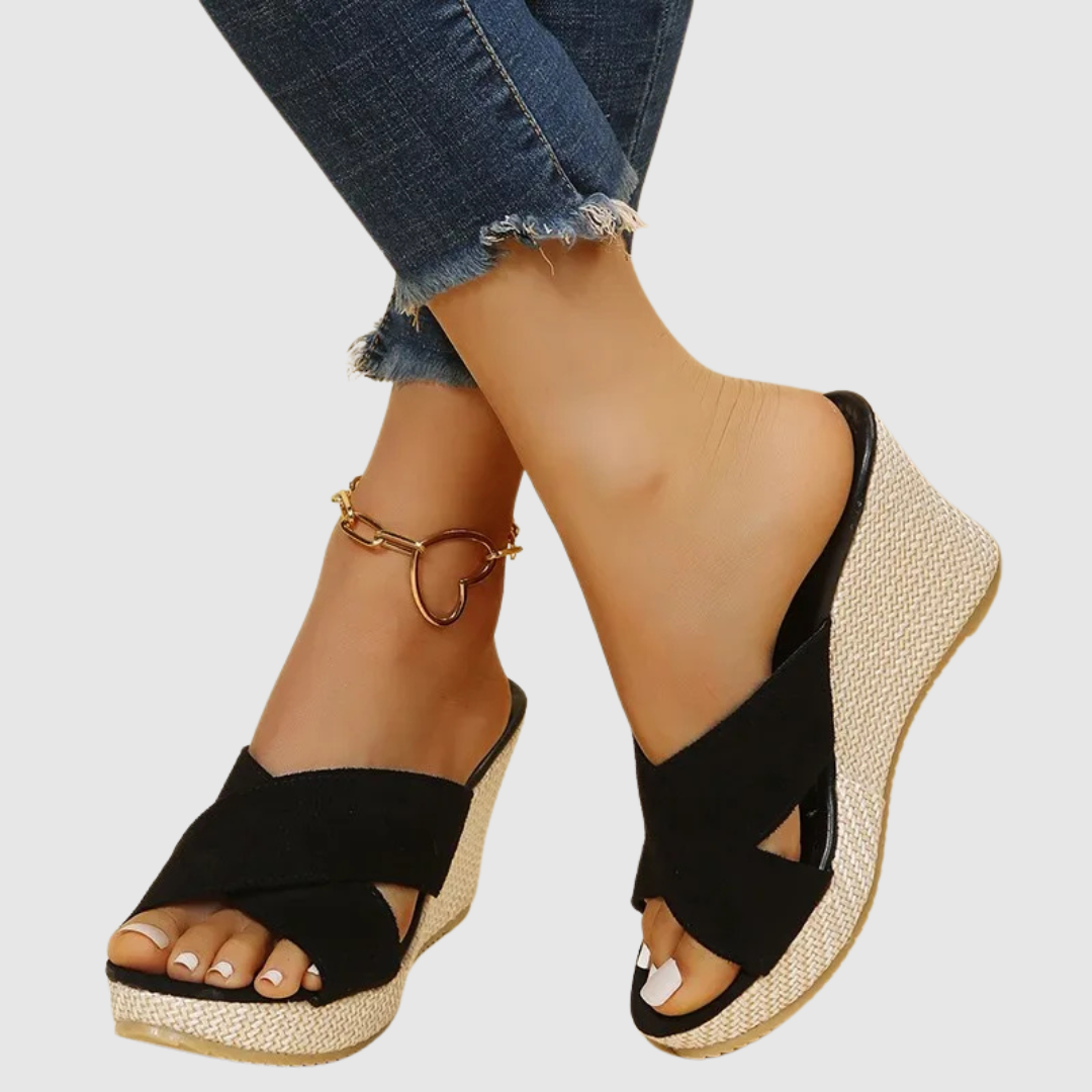 Nele | Sandalen Premium Elegante Keilabsätze