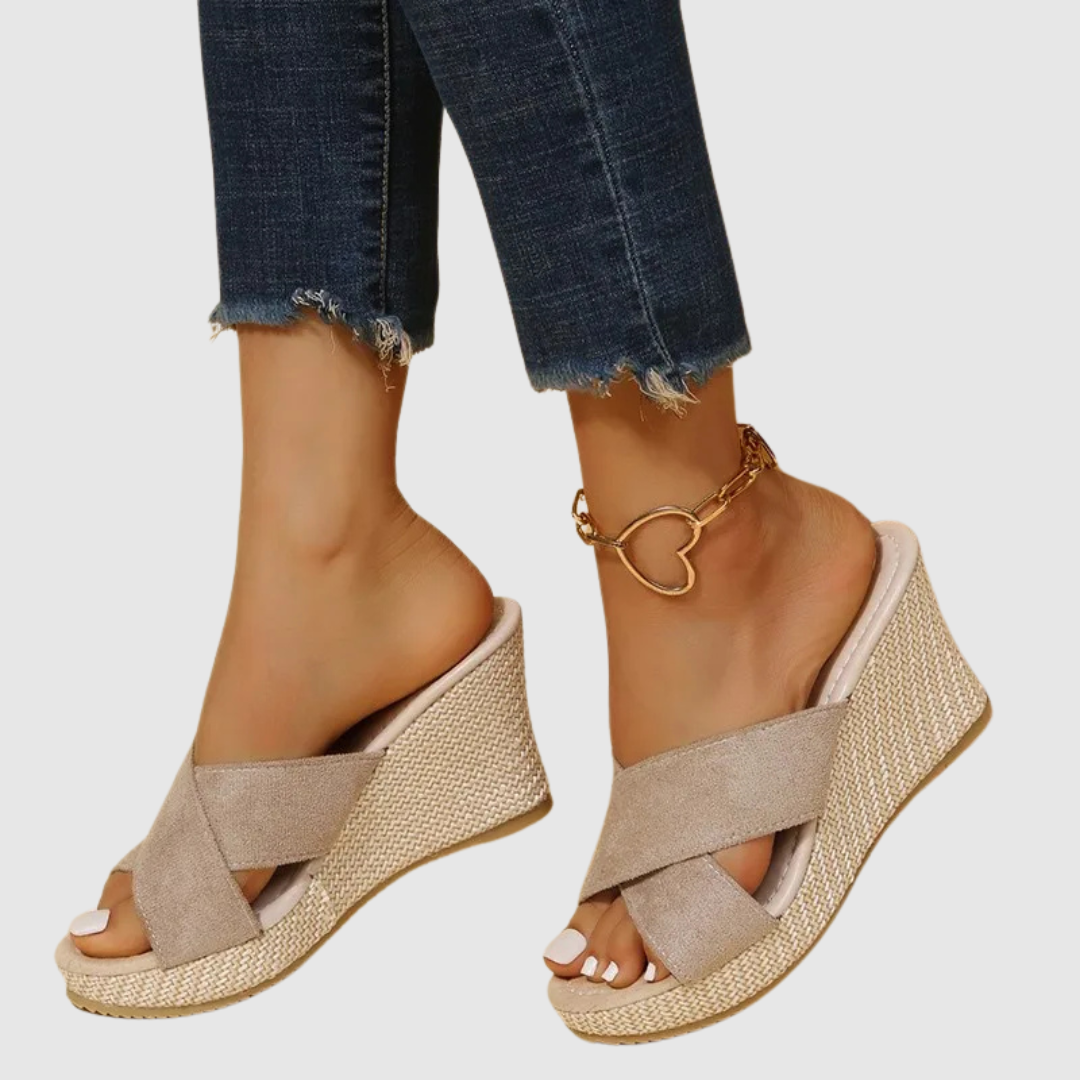 Nele | Sandalen Premium Elegante Keilabsätze