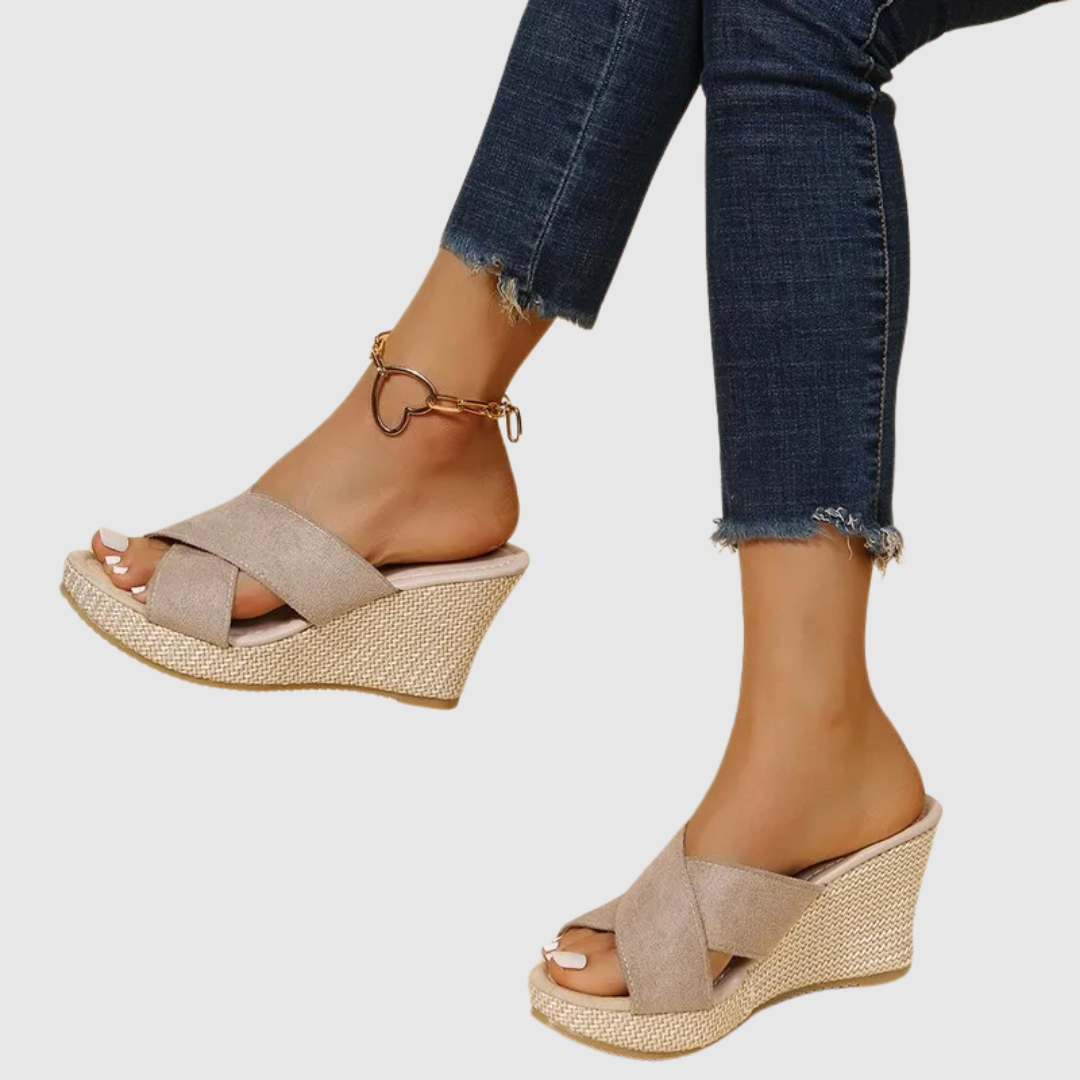 Nele | Sandalen Premium Elegante Keilabsätze