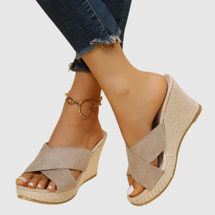 Nele | Sandalen Premium Elegante Keilabsätze