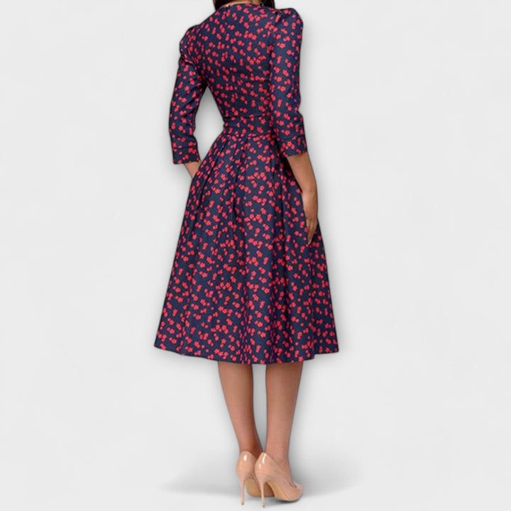 Chiara | Knielanges Kleid Premium Fließender Schnitt