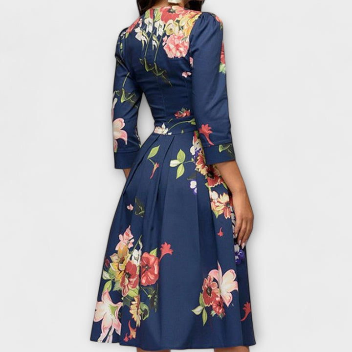Chiara | Knielanges Kleid Premium Fließender Schnitt