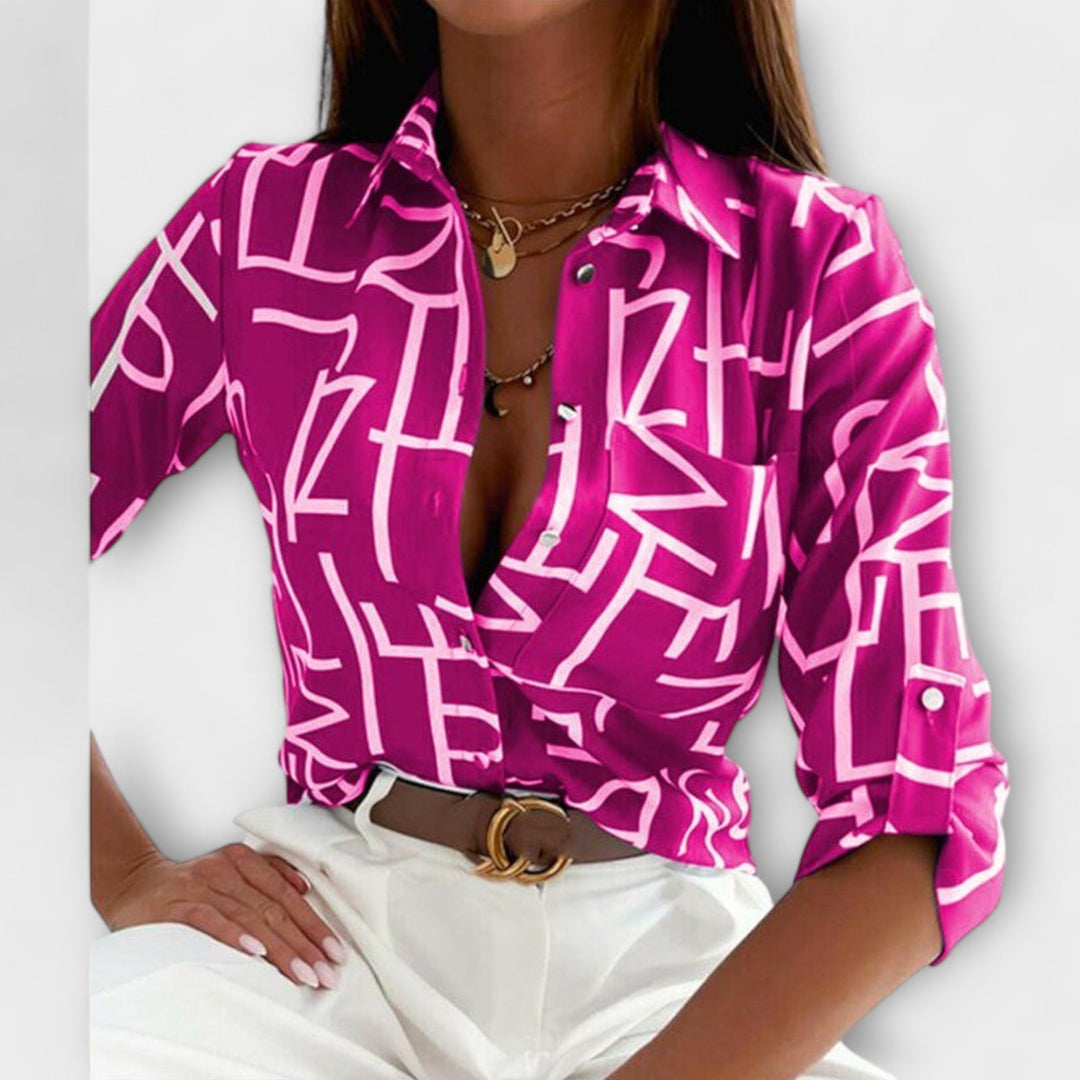 Anna | Bluse Premium Klassischer Kragen