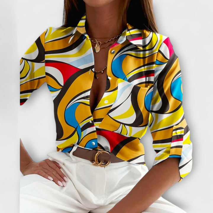 Anna | Bluse Premium Klassischer Kragen
