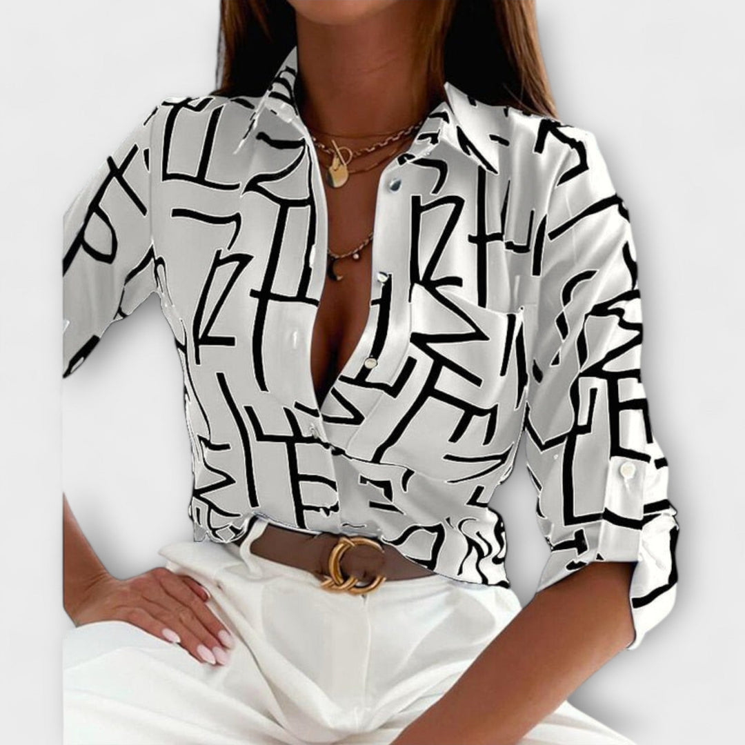 Anna | Bluse Premium Klassischer Kragen