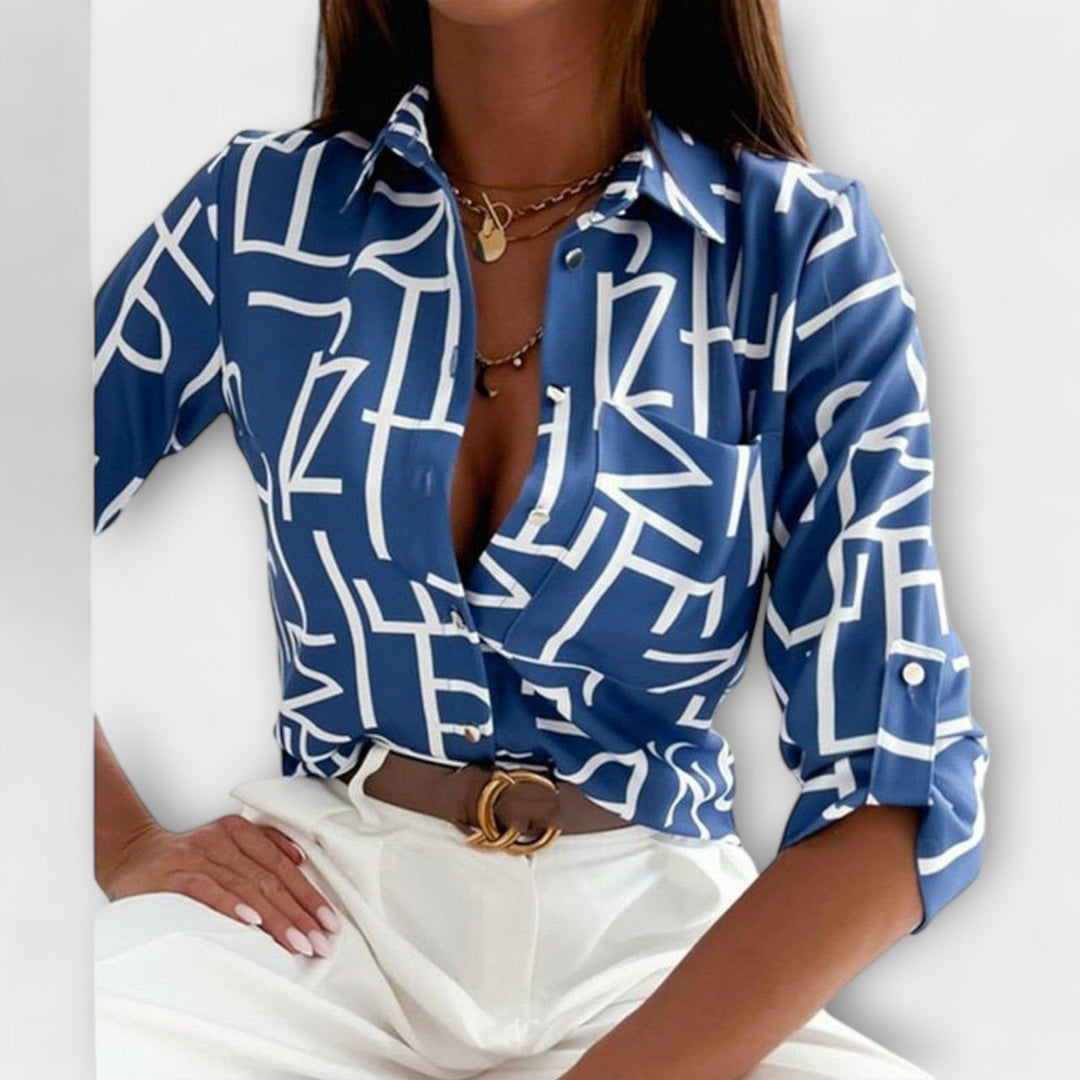 Anna | Bluse Premium Klassischer Kragen