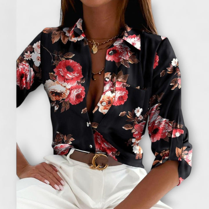 Anna | Bluse Premium Klassischer Kragen