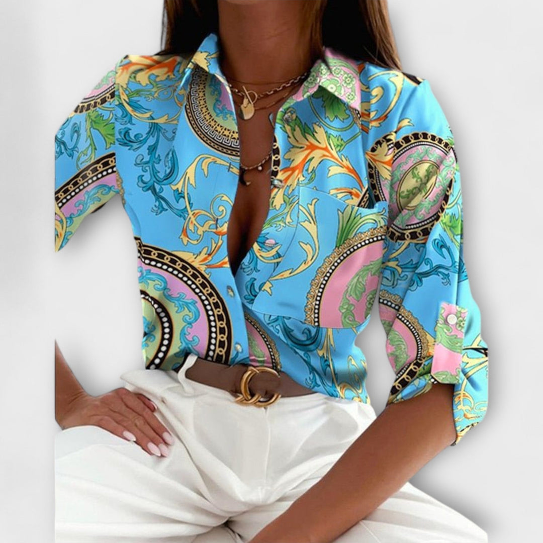 Anna | Bluse Premium Klassischer Kragen