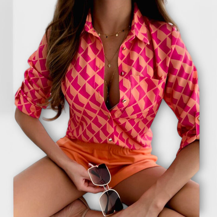 Anna | Bluse Premium Klassischer Kragen